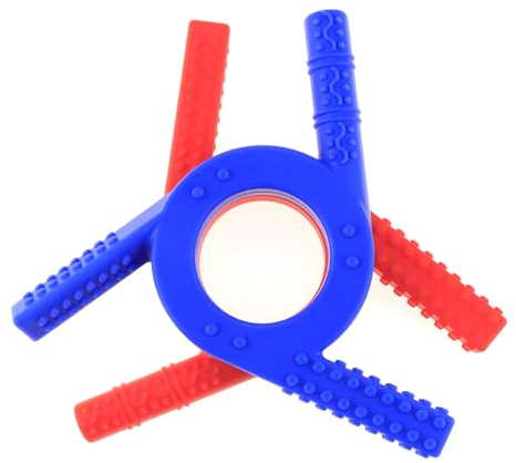 Tuxepoc Silikon Kauwerkzeug für Babys mit ADHS, Zahnen und Autismus - Beißring Baby