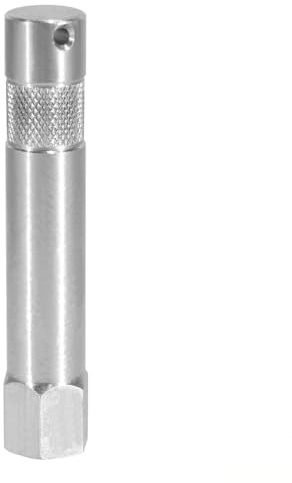 Generic Modern Studio Equipment 3 Aluminum Baby Pin with 1/4 Female Thread, Silver