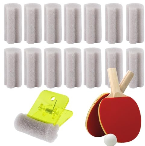 Esponja Para Raquetas De Tenis De Mesa Con Pinza Absorbente De Reemplazo