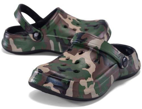 Kids Clogs Girls Boys Clogs Soft Lightweight Children Garden Shoes Sandals