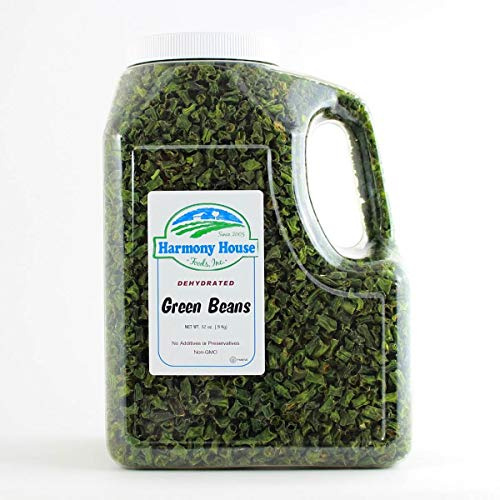 Harmony House Foods, Dried Green Beans, Cut, 30 Ounce Gallon Size Jug