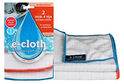 E-Cloth Two Wash and Wipe Kitchen Cloths