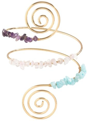 LOVIVER Bracciale da Braccio Accessori per Gioielli Bracciale da Braccio con Catena Regalo per Adulti Anniversario