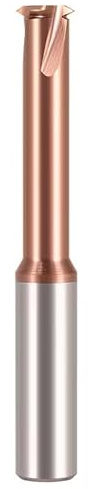 Fresa Per Filettatura In Metallo Duro Da 60 Gradi 1 Dente M1.2 M1.6 M2 M2.5 M3 M4 M5 M6 M8 Filettatura In Acciaio Con Lavorazione CNC,M8x1,25 D6