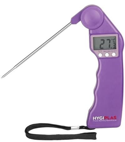 Hygiplas EasyTemp Thermometer Purple