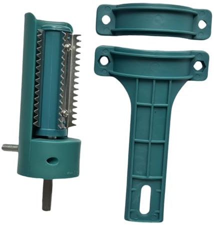 F Fityle Squamatore elettrico per pesci, raschiatore per la pelle del pesce, grattugia portatile per la pulizia della cucina, accessorio per la scrostatura,