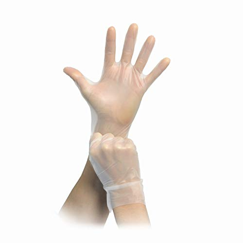 Vinyl Handschuhe,100 Einweghandschuhe,MaiMed,puderfrei,Gr.: M,Einmalhandschuhe