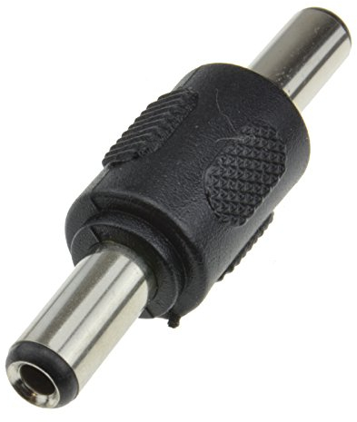5,5 x 2,5 mm DC Alimentation Coupleur Mâle vers Mâle Fiches de Genre Changeur Adaptateur [2,5mm Male to Male]