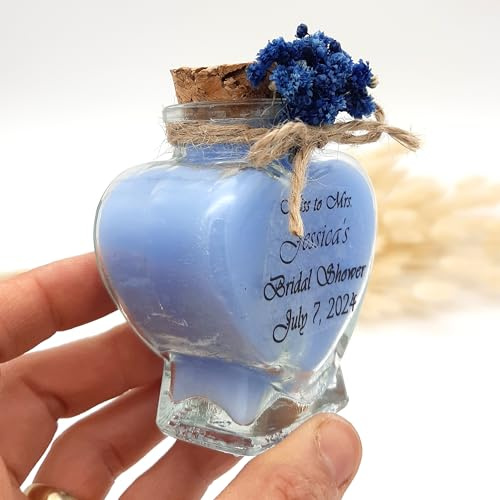 detalles bautizo para invitados, velas en cristal personalizadas Detalles Comunion, Bautizo, Boda, Regalito Invitados, ideal como regalo recuerdos comunion (azul, juego de 20)
