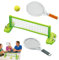 Set di racchette da neve e rete | Attrezzature sportive ricreative portatili, gioco interno esterno adatto per prato, pic-nic, giardino, ,