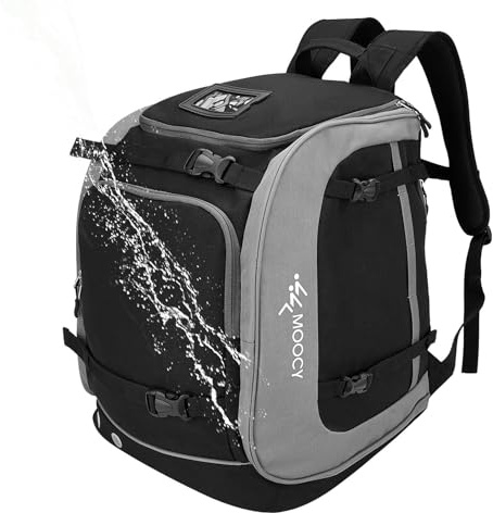 Bolsa de esquí con Gran Capacidad de 65 l para Botas de esquí, Bolsa de Viaje para Viajes en avión, Mochila, Gafas, Guantes, esquí, Snowboard Accesorios