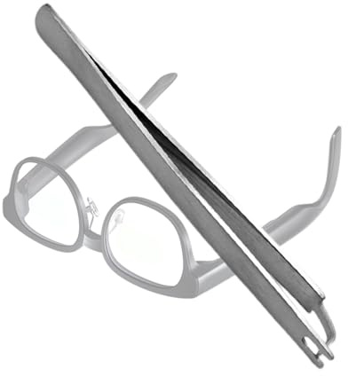 Nose Pad Tweezers - Eyeglasses Clamping Shaping Tweezers,Nose Pad Repair Tool - for Industry Workshop Office Engineering Garage Studio