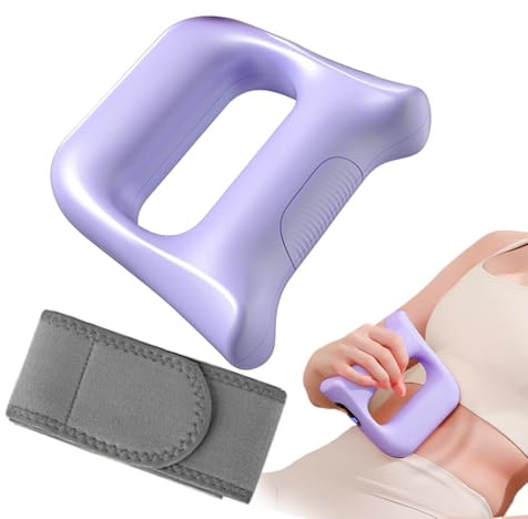 Trådlös massagering ergonomiskt vibrationsverktyg för avkoppling | Bärbar massageapparat med 3 lägen hemma, efter sport, yoga, stretching, pauser och