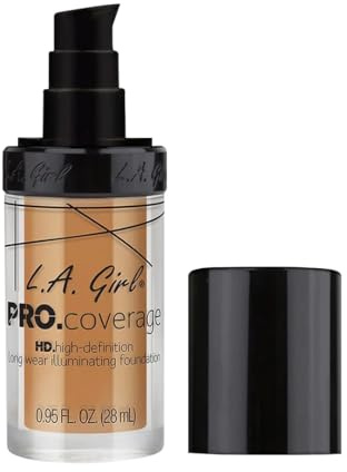 L.A. Girl Pro Coverage Illuminating Foundation - Nude Beige