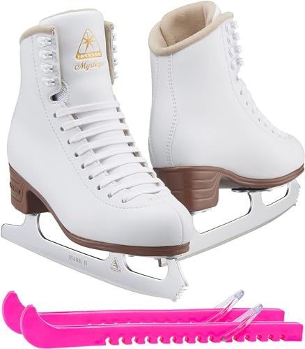 Jackson Ultima JS1490 Mystique Damen Eislaufschuhe, Farbe: Weiß, Breite: M, Größe: Erwachsene 9