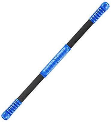 YADLCR Fitness Schwingstab - Erwachsene Swingstick für Ganzkörpertraining, Heimfitnessgeräte Swingstick für Vibrationstraining & Tiefenmuskulatur, 90cm (Color : Blue)
