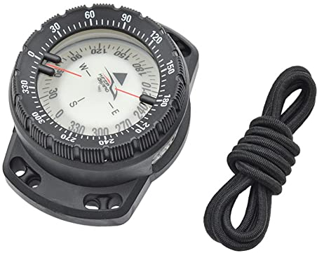 FACULX Tauchkompass Wasserdichter Kompass für Scuba, Camping, Kajak und Outdoor-Sport