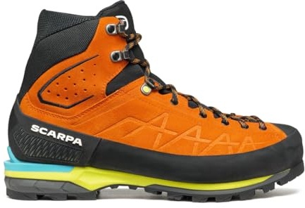 SCARPA Zodiac Tech GTX, Scarpone da Alpinismo (196 Tonic/Black, Sistema Taglie Calzature EU, Adulto, Numero, Media, 45)