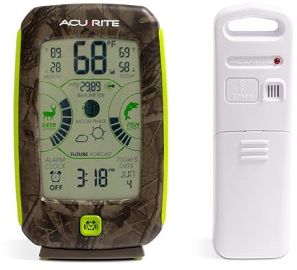 AcuRite Sportsman’s Weather Station with Hunting and Fishing Activity Meter (00249)