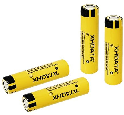 XHDATA Flat Top Rechargeable NiMH Battery 3000mAh 3.7V Suitable for Radios, Toys and Other Electrical appliances 2025 Manufacture(2pc)