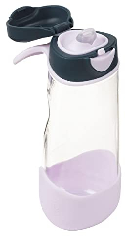 b.box Sport Trinkflasche | Griffige, Auslaufsichere Wasser- und Trinkflasche Kinder | Cooles, Modernes Design | Neigen und Trinken | 600 ml