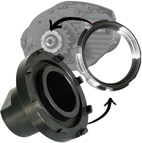 Fantic26 F26 Outil de verrouillage pour vélo électrique - 51 mm - Convient pour Ebike Bosch Active/Performance à partir de 2014-2017