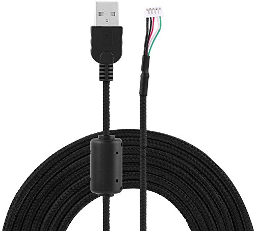 VBESTLIFE USB Maus Linie Draht Kabel Ersatz Reparatur Zubehör für G500s Spiel Maus,2 Meter