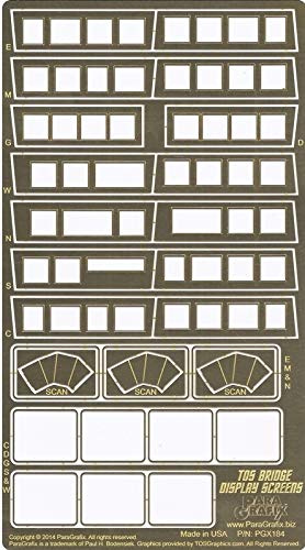 Paragrafix Pantallas de visualización de puente empresarial TOS (PGX184)
