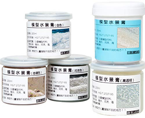 Acrylic Gloss Gel Medium Assorted Water Effect and Texture Modelling Paste 950ml 914g 32oz