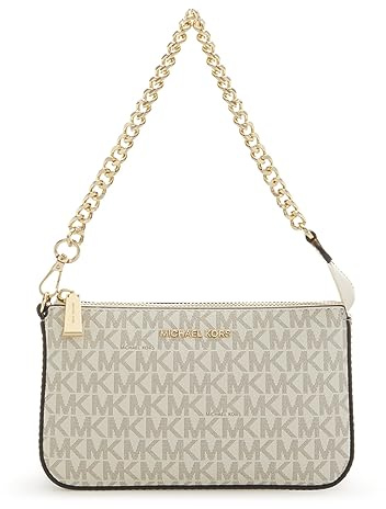 Michael Kors 32F1GJ6W6B-150 MD CHAIN POUCHETTE Women VANILLA Size One Size
