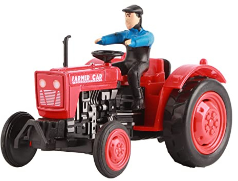Srliya Modelo de Tractor de Aleación, Simulación Mecánica de Granja, Niño, Juguete Agrícola, Coche, Tractor, Modelo de Vehículo, Ingeniería de Aleaciones Resistentes, Coche de Granjero