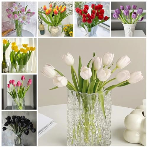 tulpenzwiebeln kaufen, blumenzwiebeln tulpen - blumenzwiebeln frühblüher tulpenzwiebel wildtulpen zwiebeln, seltene pflanzen, blumen balkon herbstblumen, frühlingsblumen zwiebeln 2pcs