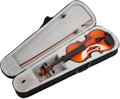 Mavaol Violin Naturlig färg Massivt trä 4/4 Specifikation Spelande stränginstrument för nybörjare