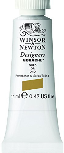 Winsor & Newton Designer's Gouache, 14ml tube, Gold
