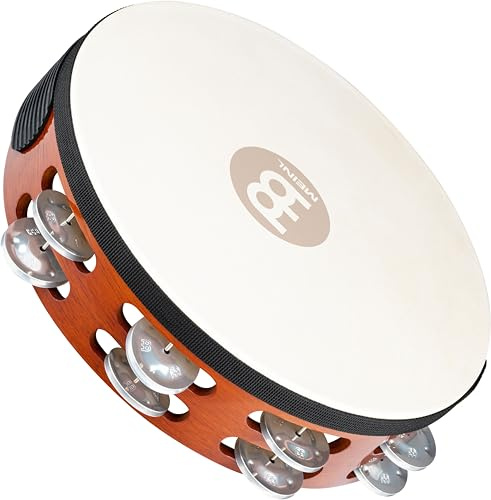 Meinl Headed trä Tamburiner med aluminiumjinglar/dubbelrad