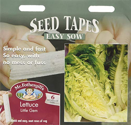 Mr Fothergill's 14210 Vegetable Seeds, Tape Lettuce Little Gem