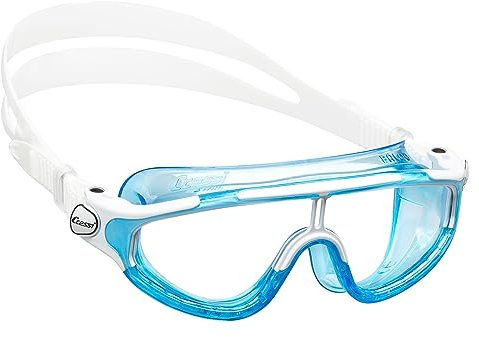 CRESSI Baloo/King Baloo Goggles - Kinder Schwimmbrille 2-7 / 7-15 Jahre für Schwimmen, Pool und Schnorcheln, Beschlagfreien Einscheibengläsern/UV