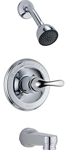 Delta Classic 13 Series 5-Setting Bathtub and Shower Faucet Set, Chrome Shower Head and Handle Set, Valve Trim Kit, Chrome T13220-PD (Valve Not Included)