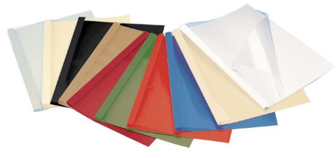 25 Thermobindemappen, Leder farbig, 3.0 mm - bordeaux