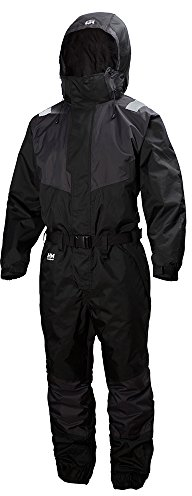 Helly Hansen Workwear Winteroverall Leknes Suit wasserdichter isolierter Arbeitsoverall 999, Große 52, schwarz, 71613