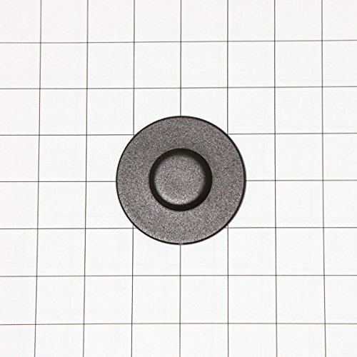 Whirlpool W10183370 Cap Burner, Black
