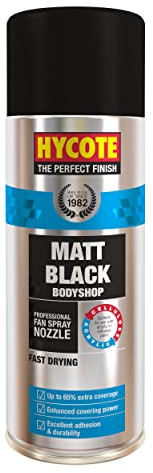 Hycote Bodyshop Matt Black 400ml