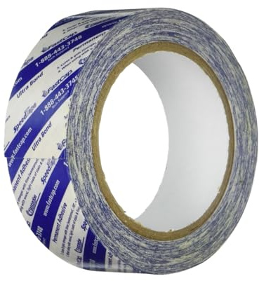 FastCap Peel and Stick SpeedTape Double Sided Adhesive Tape for Edge Banding - Wood Working Tools for Home Repair and Home Improvement - 1.5 x 50' - 80010