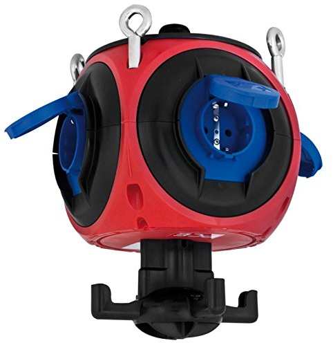 Kunststoff-Hängeverteiler, rot/blau//schwarz