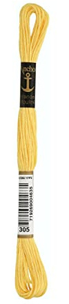 ANCHOR Broderi trådar sticktwist, löplängd: 8m 305