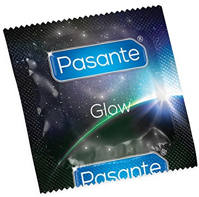 4 Pasante Glow in The Dark Condoms