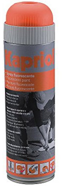 ORANGE FLUORESCENT SPRAY