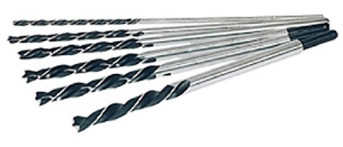 6 brocas para madera de construcción (300 mm de largo, 6, 8, 10, 12, 13, 14 mm)