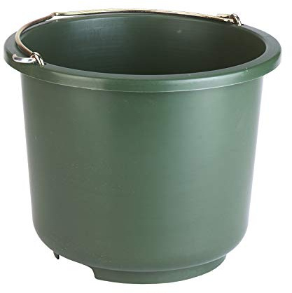 Kerbl Stalleimer Baueimer Kunststoffeimer grün, Kunststoff, 12 Liter, 29881
