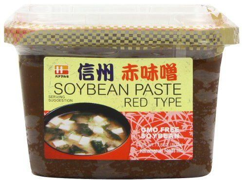 Hanamaruki Shinshu Aka Miso Cup 500 g (Pack of 2)